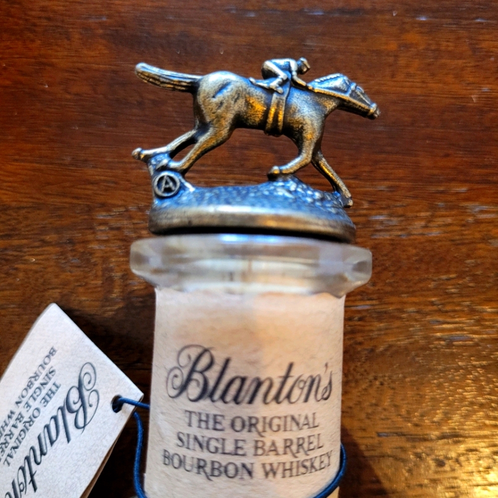 Blanton's Bottle letter "A"